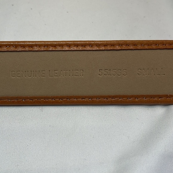 Michael Kors Brown and Tan Leather Belt - Picture 4 of 4